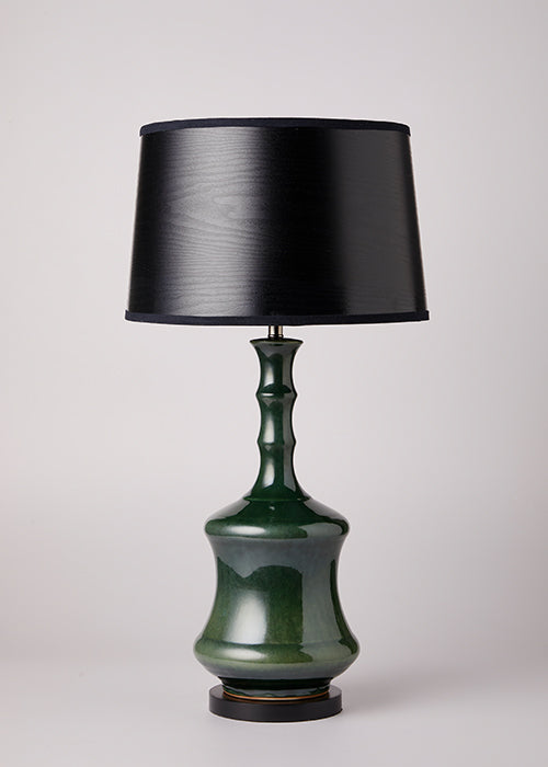 Oriental ceramic lamp