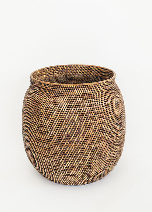 Antique Brown Rattan Basket (SOLD OUT)