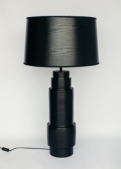 Modern Black Metal Lamp