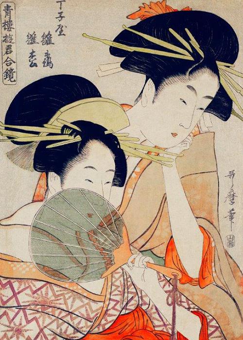Load image into Gallery viewer, Japanese Courtesans